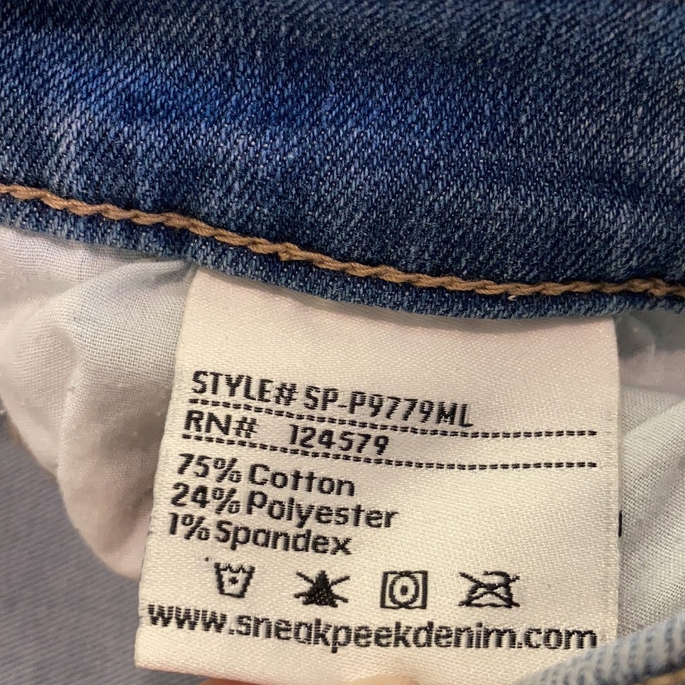 NWT Sneak Peak mid rise ankle jeans size 7/28 - Picture 4 of 15